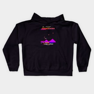 Mod.2 Arcade Scramble Space Invader Video Game Kids Hoodie